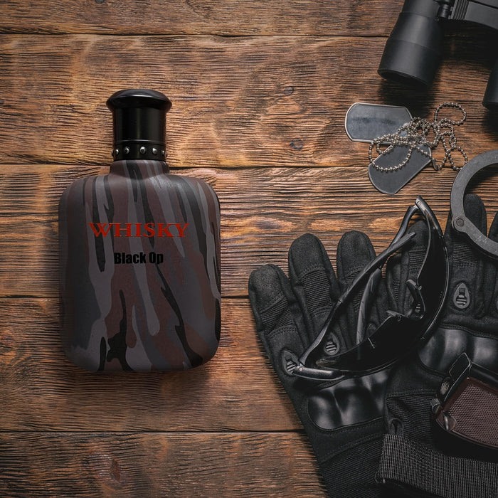 Evaflor Whisky Black Op Eau De Toilette 100ml - Eau de Toilette at MyPerfumeShop by Whisky
