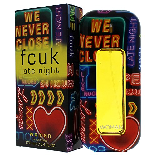 FCUK French Connection UK Late Night Ladies Eau de Toilette Spray 100ml - Perfume & Cologne at MyPerfumeShop by FCUK