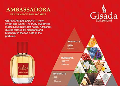 Gisada Ambassadora Eau De Parfum 50ml - Eau de Perfume at MyPerfumeShop by Gisada