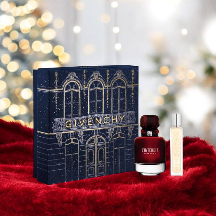 Givenchy L'Interdit Eau de Parfum Rouge Gift Set: 50ml EDP + 10ml EDP Travel Spray
