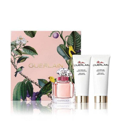 Guerlain Mon Bloom of Rose Gift Set 50ml EDT + 75ml Body Cream + 75ml Shower Gel - Bath & Body Gift Sets at MyPerfumeShop by Guerlain