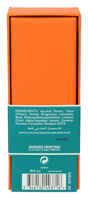 Hermès Eau D'orange Verte Eau de Cologne 50ml Refillable