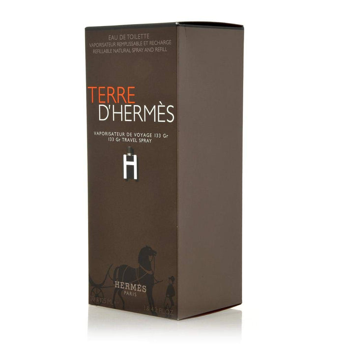 Hermes Terre d'Hermes Gift Set 30ml EDT Refillable + 125ml EDT Refill - Fragrance at MyPerfumeShop by Hermes