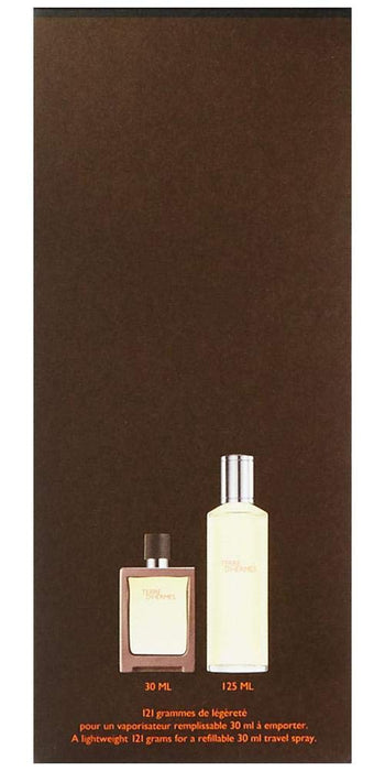 Hermes Terre d'Hermes Gift Set 30ml EDT Refillable + 125ml EDT Refill - Fragrance at MyPerfumeShop by Hermes