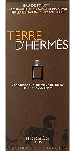 Hermes Terre d'Hermes Gift Set 30ml EDT Refillable + 125ml EDT Refill - Fragrance at MyPerfumeShop by Hermes