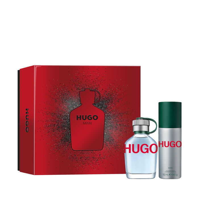 Hugo Boss Hugo Man 2-Piece Gift Set – 75ml Eau de Toilette & 150ml Deodorant Spray