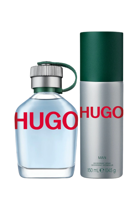 Hugo Boss Hugo Man 2-Piece Gift Set – 75ml Eau de Toilette & 150ml Deodorant Spray