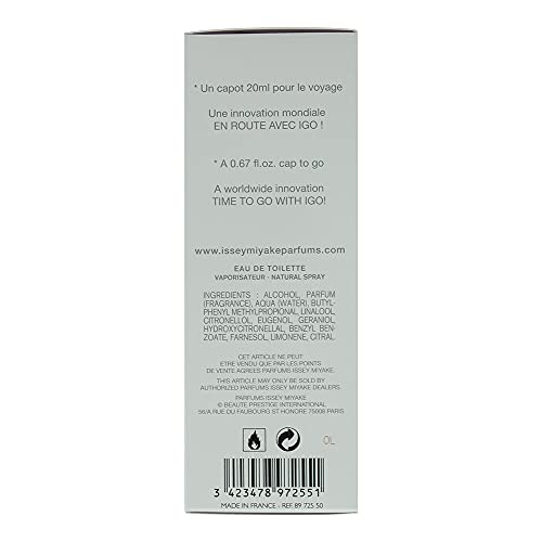 Issey Miyake L'eau D'issey IGO Eau De Toilette 20ml Cap to Go - Fragrance at MyPerfumeShop by Issey Miyake
