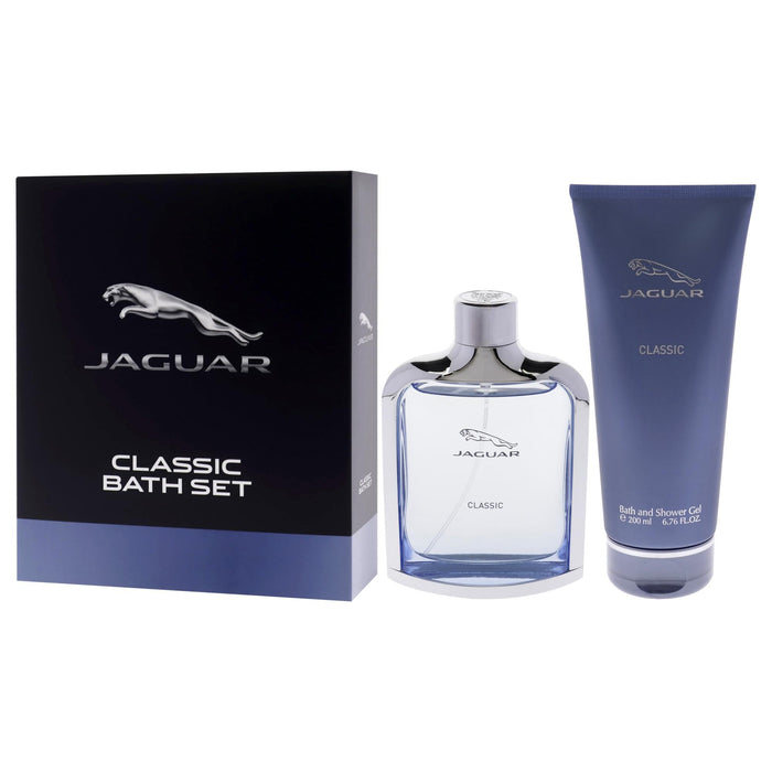 Jaguar Classic 2 Piece Gift Set: Eau De Toilette 100ml - Bath  Shower Gel 200ml