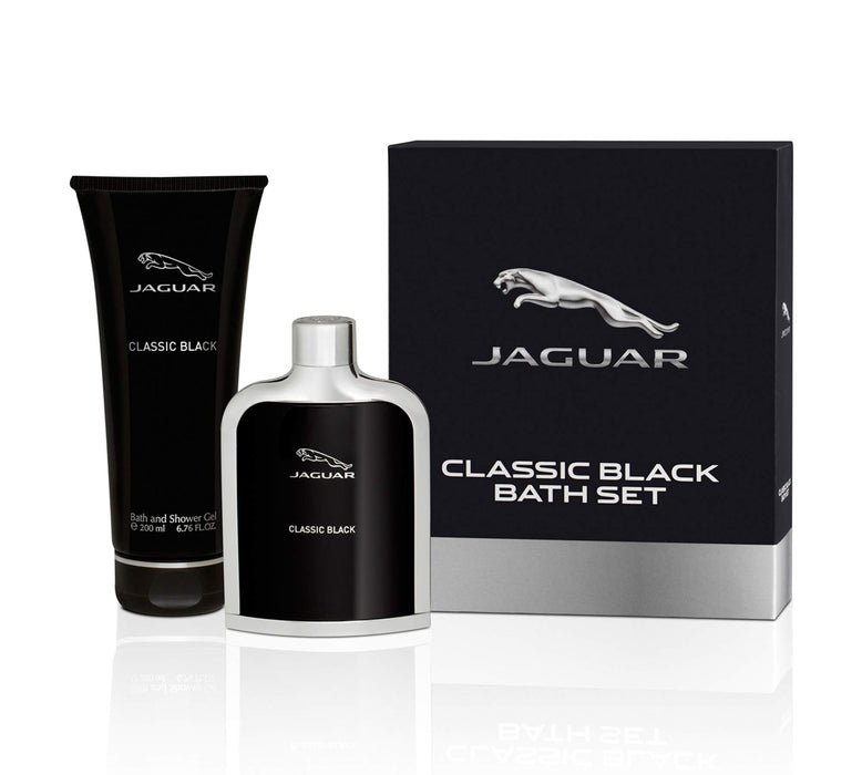 Jaguar Classic Black Gift Set 100ml EDT + 200ml Shower Gel