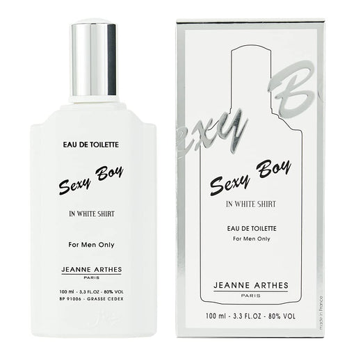 Jeanne Arthes Sexy Boy in White Shirt Eau de Toilette 100ml Spray