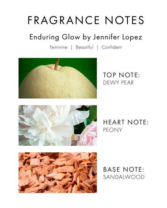 Jennifer Lopez Enduring Glow Eau de Parfum 100ml Spray - Fragrance at MyPerfumeShop by Jennifer Lopez