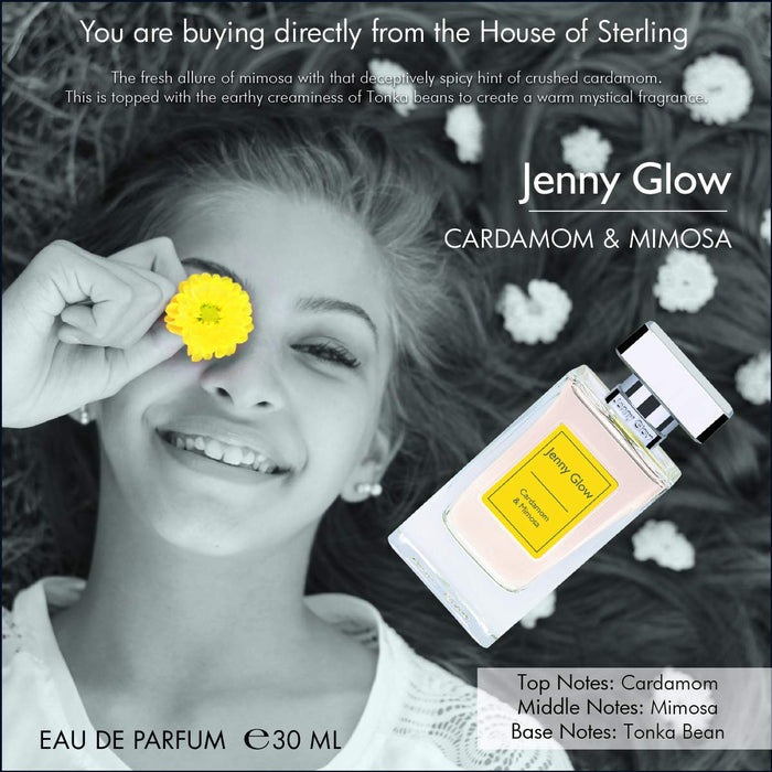 Jenny Glow Cardamom & Mimosa Eau de Parfum 30ml Spray - Fragrance at MyPerfumeShop by Jenny Glow