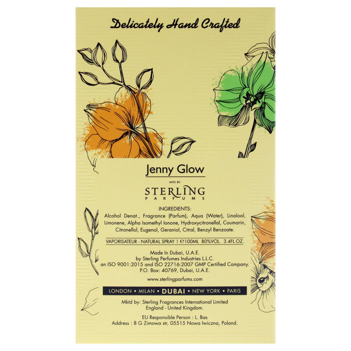 Jenny Glow Yours Truly Eau De Parfum 80ml Spray