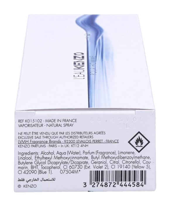 Kenzo L'eau Pour Homme Eau de Toilette 100ml