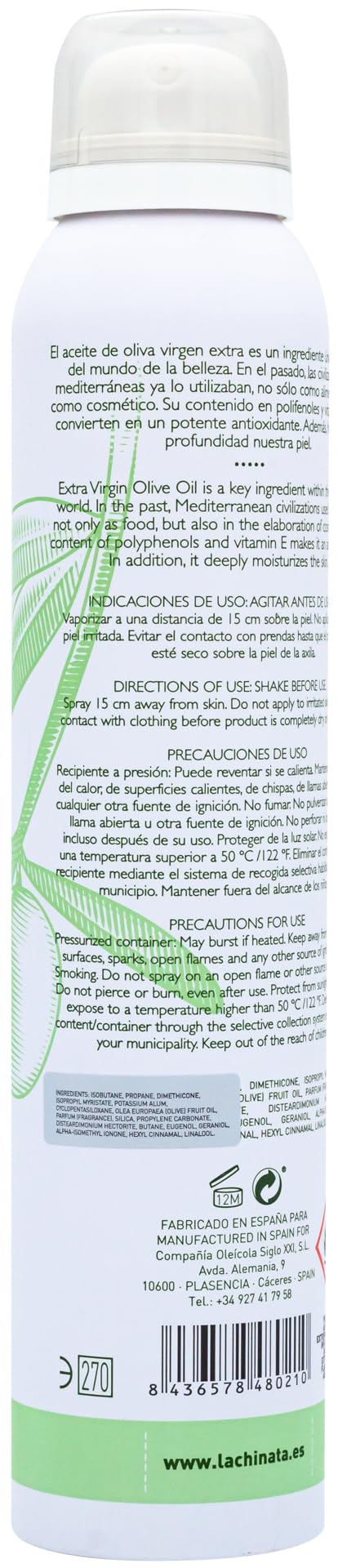 La Chinata Deodorant Spray 200ml