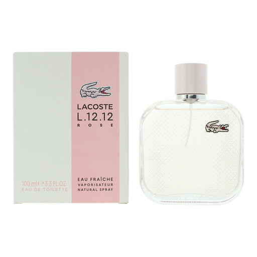 Lacoste L.12.12 Rose Eau Fraiche Eau de Toilette 100ml Spray