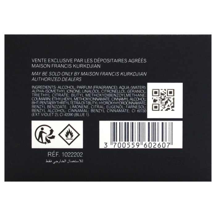 Maison Francis Kurkdjian Oud Satin Mood Eau De Parfum