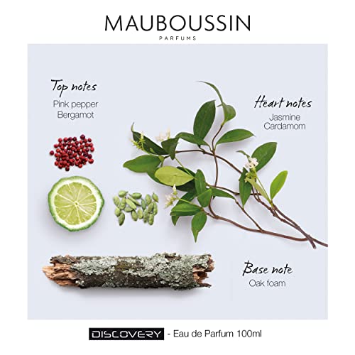 Mauboussin Discovery Eau de Parfum 100ml Spray - Eau de Parfum at MyPerfumeShop by Mauboussin