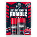 Michael Buffer Let's Get Ready To Rumble Gift Set 250ml Shower Gel + 150ml Body Spray + Wristband