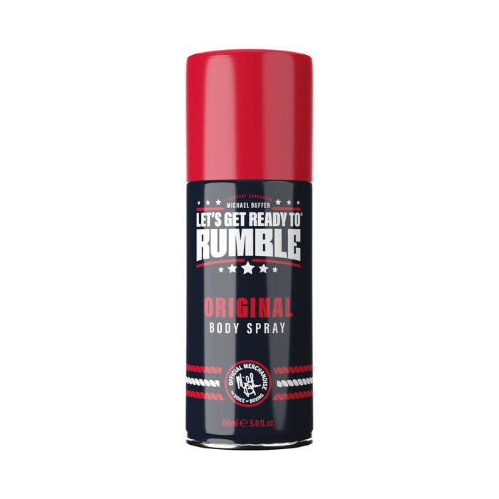 Michael Buffer Let's Get Ready To Rumble Gift Set 250ml Shower Gel + 150ml Body Spray + Wristband