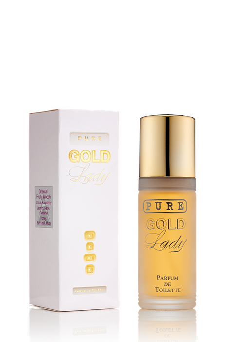 Milton Lloyd Pure Gold Ladies Parfum de Toilette 55ml - Fragrance at MyPerfumeShop by Milton Lloyd