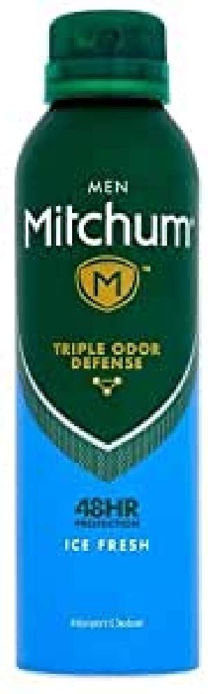 Mitchum Advanced Men Ice Fresh 48HR Protection Anti-Perspirant & Deodorant 150ml - Fragrance at MyPerfumeShop by Mitchum