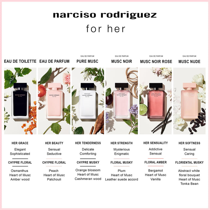 Narciso Rodriguez For Her Musc Nude Eau De Parfum 100ml