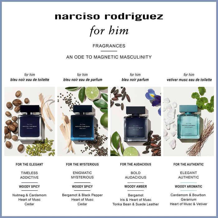 Narciso Rodriguez For Him Vetiver Musc Eau de Toilette 50ml Spray