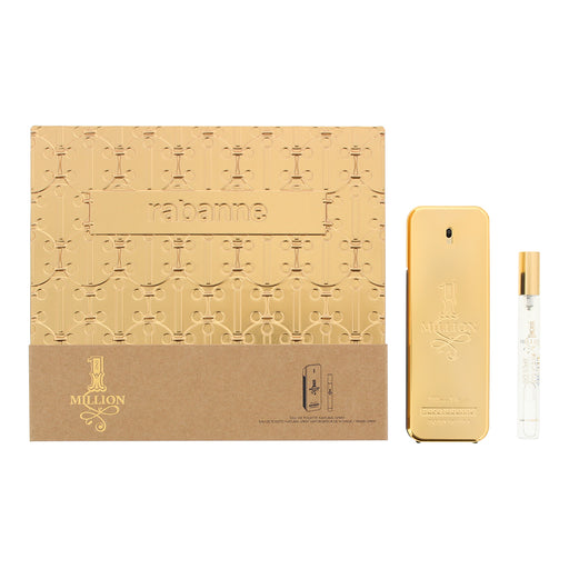Paco Rabanne 1 Million 2 Piece Gift Set: Eau de Toilette 100ml - Eau de Toilette 10ml
