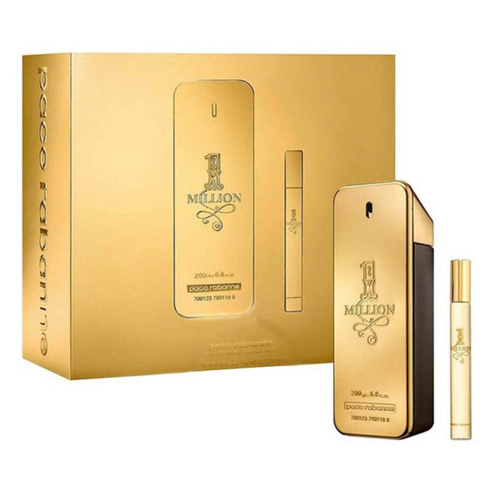 Paco Rabanne 1 Million 2 Piece Gift Set: Eau de Toilette 100ml - Eau de Toilette 10ml