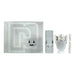 Paco Rabanne Invictus 3 Piece Set - Eau de Toilette 100ml - Eau de Toilette 10ml