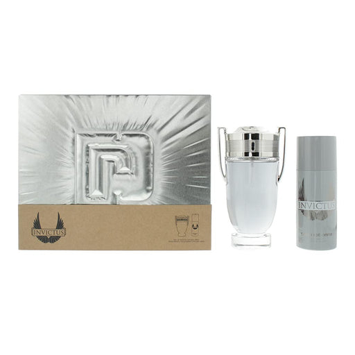 Paco Rabanne Invictus Gift Set 200ml EDT + 150ml Deodorant Spray