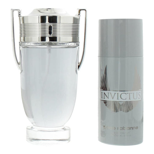 Paco Rabanne Invictus Gift Set 200ml EDT + 150ml Deodorant Spray
