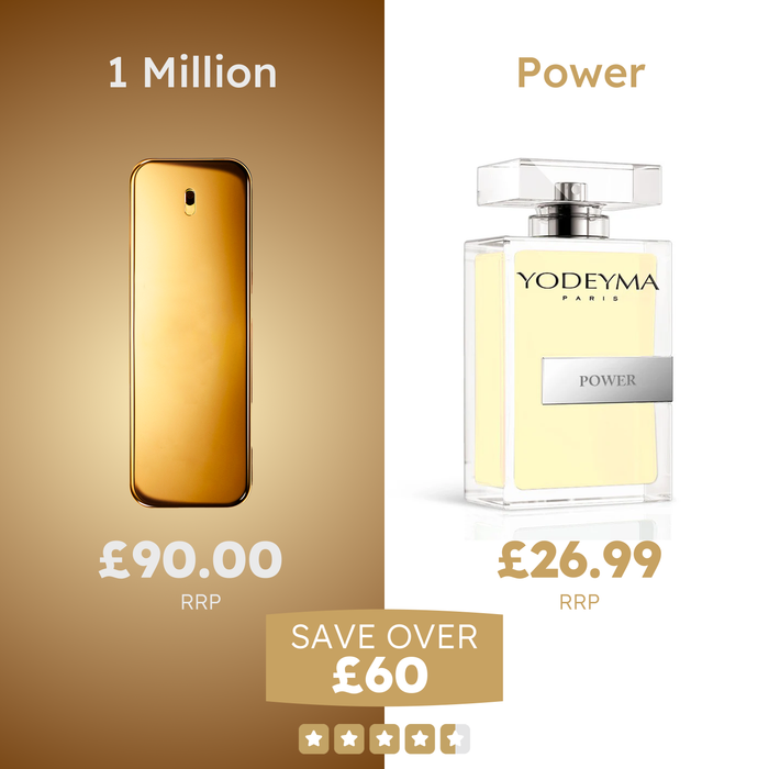 Inspired by 1 Million by Paco Rabanne - Power by Yodeyma Paris