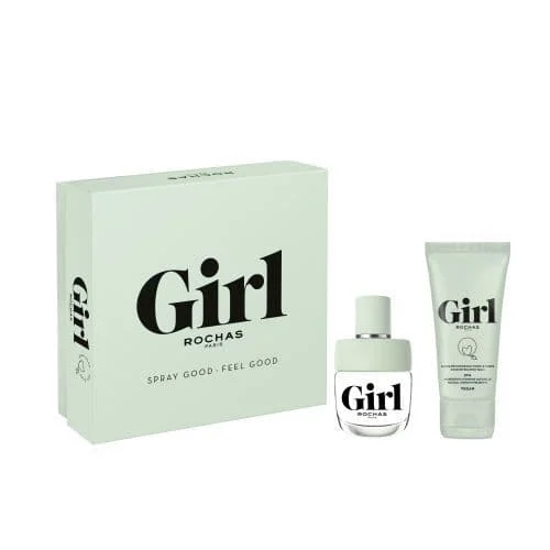 Rochas Girl Gift Set 60ml EDT + 100ml Shower Gel - Bath & Body Gift Sets at MyPerfumeShop by Rochas
