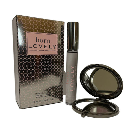 Sarah Jessica Parker Born Lovely Gift Set 10ml EDP Rollerball + Mirror - Fragrance at MyPerfumeShop by Sarah Jessica Parker