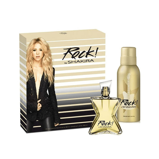 Shakira Rock! 2 Piece Gift Set: Eau de Toilette 80ml - Deodorant Spray 150ml