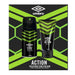 Umbro Action Gift Set 150ml Body Spray + 150ml Body Wash