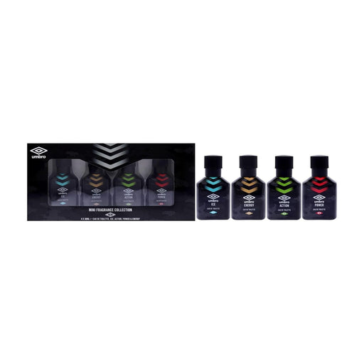 Umbro Mini Fragrance Collection Gift Set 30ml Ice EDT + 30ml Action EDT + 30ml Power EDT + 30ml Energy EDT