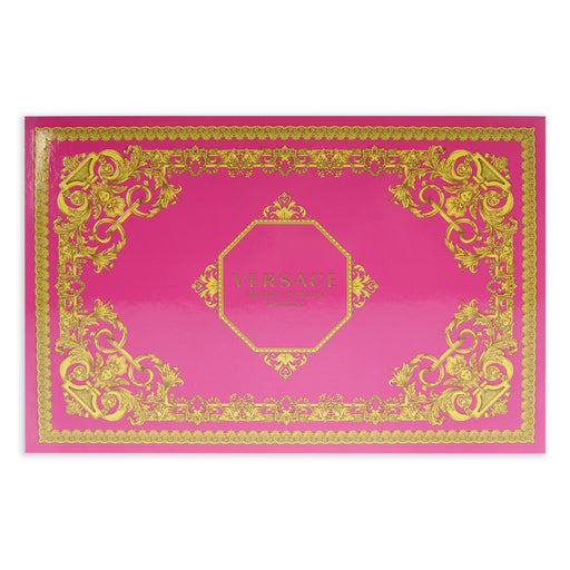 Versace Bright Crystal Absolu Gift Set 90ml EDP + 100ml Body Lotion + 100ml Shower Gel + Pouch