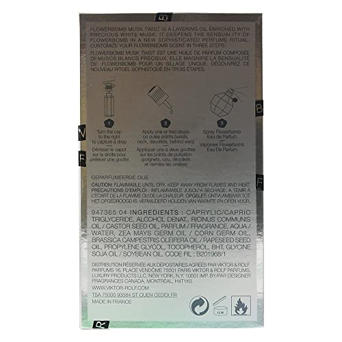 Viktor & Rolf Flowerbomb Musk Twist Layering Oil 20ml - Perfume Oils at MyPerfumeShop by Viktor & Rolf