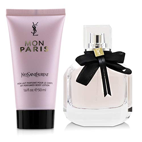 Yves Saint Laurent Mon Paris Gift Set 50ml EDP + 50ml Body Lotion - Fragrance at MyPerfumeShop by Yves Saint Laurent