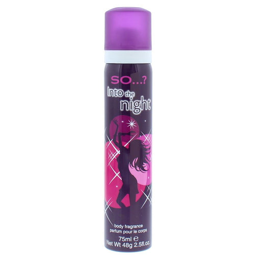 So...? Into The Night Body Spray 75ml - Bath & Shower at MyPerfumeShop by So...?