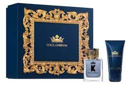 Dolce & Gabbana K 2 Piece Gift Set: Eau De Toilette 50ml - Aftershave Balm 50ml - Gift Set at MyPerfumeShop by Dolce & Gabbana