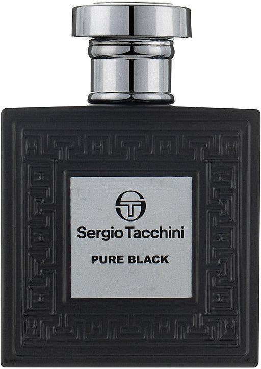 Sergio Tacchini Pure Black Eau de Toilette 100ml - Eau de Toilette at MyPerfumeShop by Sergio Tacchini
